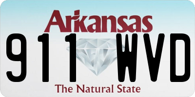 AR license plate 911WVD