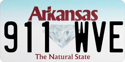 AR license plate 911WVE