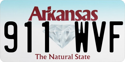 AR license plate 911WVF