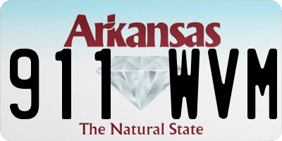 AR license plate 911WVM