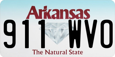 AR license plate 911WVO