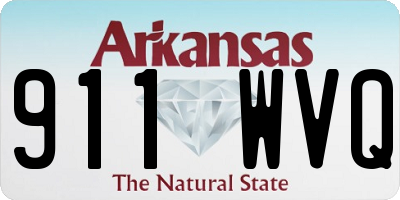 AR license plate 911WVQ