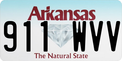 AR license plate 911WVV