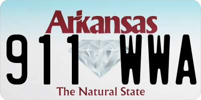 AR license plate 911WWA