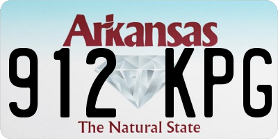 AR license plate 912KPG