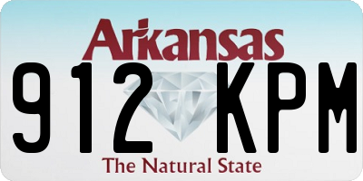 AR license plate 912KPM