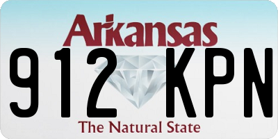 AR license plate 912KPN