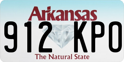 AR license plate 912KPO