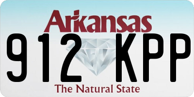 AR license plate 912KPP