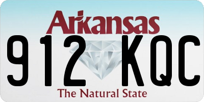 AR license plate 912KQC