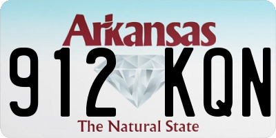 AR license plate 912KQN