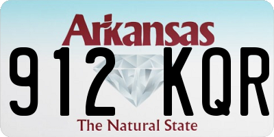 AR license plate 912KQR