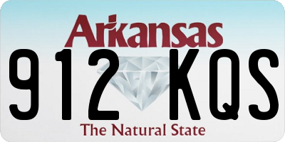 AR license plate 912KQS