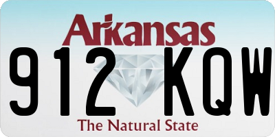 AR license plate 912KQW