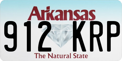 AR license plate 912KRP