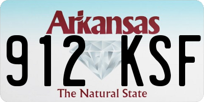 AR license plate 912KSF