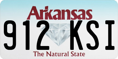 AR license plate 912KSI