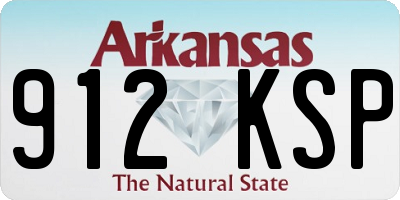 AR license plate 912KSP