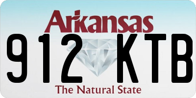 AR license plate 912KTB
