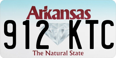 AR license plate 912KTC