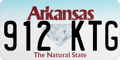 AR license plate 912KTG
