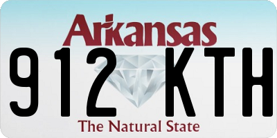 AR license plate 912KTH