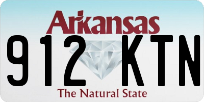 AR license plate 912KTN