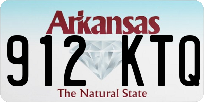 AR license plate 912KTQ
