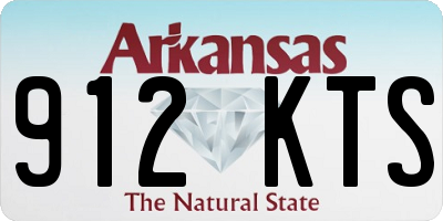 AR license plate 912KTS