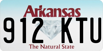 AR license plate 912KTU