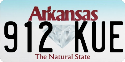 AR license plate 912KUE