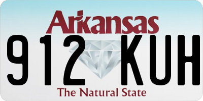 AR license plate 912KUH