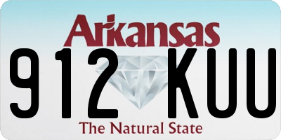 AR license plate 912KUU