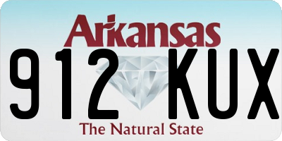 AR license plate 912KUX