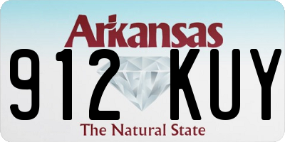 AR license plate 912KUY