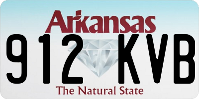 AR license plate 912KVB