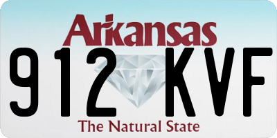 AR license plate 912KVF