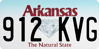 AR license plate 912KVG