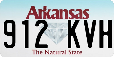 AR license plate 912KVH