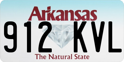 AR license plate 912KVL