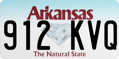 AR license plate 912KVQ