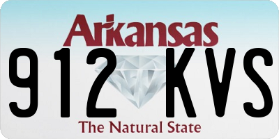 AR license plate 912KVS