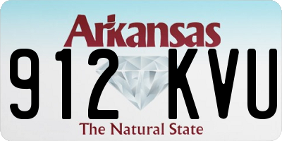 AR license plate 912KVU
