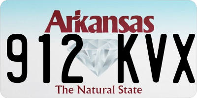 AR license plate 912KVX