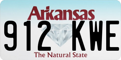 AR license plate 912KWE
