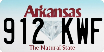 AR license plate 912KWF