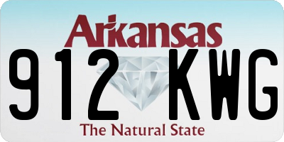 AR license plate 912KWG