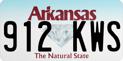 AR license plate 912KWS