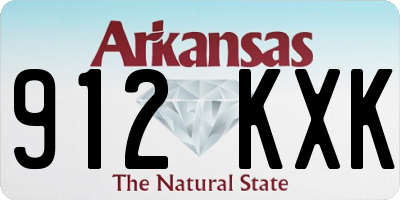 AR license plate 912KXK