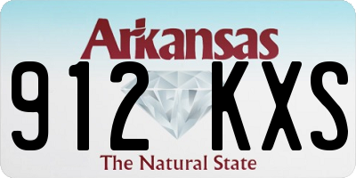 AR license plate 912KXS